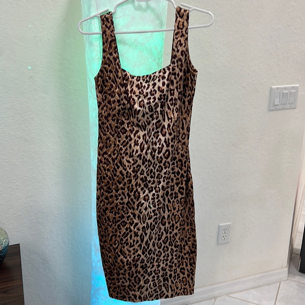 Dolce & Gabbana leopard print dress